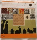 Huge Lot Of 12x12 Paper Pad Halloween Prints With Stickers Rub-ons Etc       696