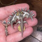 Vintage Queensryche Pin Poker 1990 Pendant
