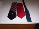 Three Vintage Gm Oldsmobile Rocket Neckties