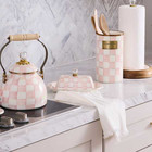  mackenzie-childs  Rosy Check Butter Box