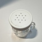 Golden Harvest Mason Jar Shaker 5 Oz Glass Handled Jar W  Perforated Plastic Lid