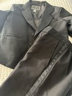 Lida Black Tuxedo Suit Jacket And Pants  Size 2t