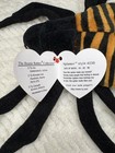 Vintage 1996 Ty Beanie Babies Collection - Spinner The Spider W  Tag Errors