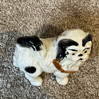 Vintage Dog Figurine Porcelain Ceramic Made In Japan
