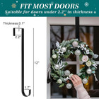 Wreath Hangers For Front Door 12  Hook Garland Hanger Halloween Christmas Hook