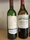 3 Empty Grand Cru Classe Bordeaux Bottles 