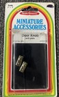 Realife Miniatures Brass Door Knob W plate - Dollhouse Miniatures