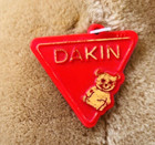 Dakin Vintage 1980 s Teddy Bear Plush Stuffed With Tag 18 