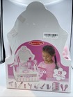 Melissa   Doug Wooden Beauty Salon Play Set  18-piece Vanity Sealed   Complete 