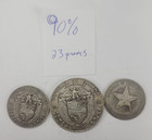 World Silver Coin Lot Of 14 Coins  68 Grams Actual Silver Weight
