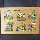 Fisher-price Vintage Wooden Children s Puzzles Nursery Rhymes And House