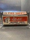Vintage Sherlite Masonry Unit Lighted Rotating Sign 