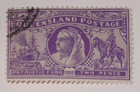 Australia Queensland Stamps 1900 Patriotic Fund Scott   B1     B2  Used Hinged