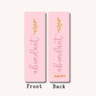 Inspirational Bookmark For Books  Gift For Positive Affirmations   Manifestation