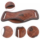 Tourbon Leather Folding fixed Knife Sheath Knives Holder Edc Cover Belt Pouch