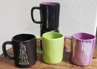 Rae Dunn Happy Haunting  Drink Up Witches  I Put A Spell On You 4 Ceramic Mugs 