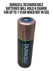 Duracell Aa Nimh Rechargeable Batteries 6pk 1 2v 2500mah -new Date Code Exp 2034