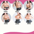 Bimei Gg-kk Cup Teardrop Silicone Breast Forms Fake Boobs Bra Enhancer Cosplay