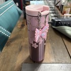 Starbucks Cherry Blossom Spring 2025 Metal Tumbler With Charm 16 Fl  Oz 