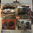 Gauge Cluster Rings For  91-95 Acura Legend By Didotuning  Polished Aluminum 