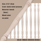 10 82inch 27 5cm Wood Spindles Length Unpainted Baluster For Home Decorative Cra