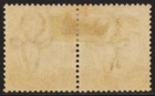 South West Africa 1923 - Sg 16    d  Green - Kgv - Pair - Mh-og - Cat   13 00