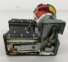 Vintage Cast Iron Santa Claus Mechanical Action Coin Bank -5 75    Tall  taiwan 