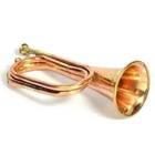 Weekend Sale Bugle Copper Brass Classy Old School Orchestra Band Bugle With Case
