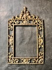 Antique French 19th Century Bronze Gilt Frame Victorian Cherubs
