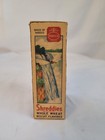 Early Rare National Biscuit Company Shreddies Whole Wheat Empty Trial Package 