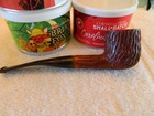 Estate Pipe Pot Shape Italy  Never Smoked New