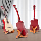 Wood Guitar Stands - Univ Wooden For Acoustic electric guitar X-frame