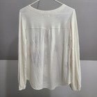 Womens Small-maurices Long Sleeve Blouse Flowy Loose Fit Floral Print Top Shirt 