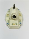 Vintage 1930s Art Deco Flush Mount Ceiling Fixture Light Porcelain 11 