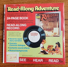 Indiana Jones Temple Of Doom 1984 Read-along Book   Record Buena Vista  465 Nos