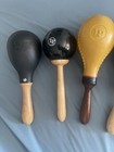 3 Latin Percussion Lp Pro Maracas Loud Shaker Studio Live Salsa Rock Vgcondition