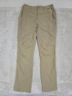 Simms Fishing Pants Mens 32 Tan Beige Lightweight Nylon Trail Outdoor Hiking Upf