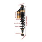 14  360mm Motorcycle Rear Air Shock Absorbers Suspension Atv  Go Kart Cafe Racer