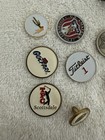 Mixed Lot Of Golf Ball Markers And Hat Clips  some Magnetic  Accessories