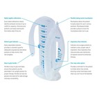 Airlife Volumetric Incentive Spirometer With One-way Valve 4000 Ml