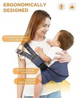 Toddler Carrier Adjustable Padded Sling Portable Ergonomic Baby Holder Carrier W