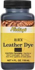 Fiebing s Leather Dye Black 4 Oz  Alcohol-based  Dries Uniformly - 2 Pack