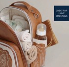 New Western Design  Itzy Ritzy Mini Boss Baby Diaper Bag Backpack Nwt Must Have 