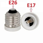 E26 To E17 Adapter Medium Base To Intermediate Socket Adapter Converter Reducer