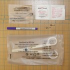 Body Piercing Set Disposable Forceps 14g  Kit Naval Nipple Nose Ear Brow