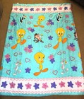 1996 Looney Tunes Twin Comforter  Fitted  Flat  Bed Skirt  Pillowcases  Blanket