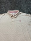Puma X Arnold Palmer Polo Shirt Mens Xxl Pink All Over Umbrella Print Golf