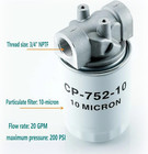 10 Micron Hydraulic Oil Filter 10micron 3 4  15psi 20gpm 200psi 10-micron Hydrau