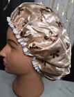 Women s Waterproof Shower Cap Reusable Elastic Bath Hair Cover Spa Shower Hat