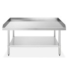 Open Box - Stainless Steel 48 x30  Nsf Restaurant Stand  Table W  Undershelf